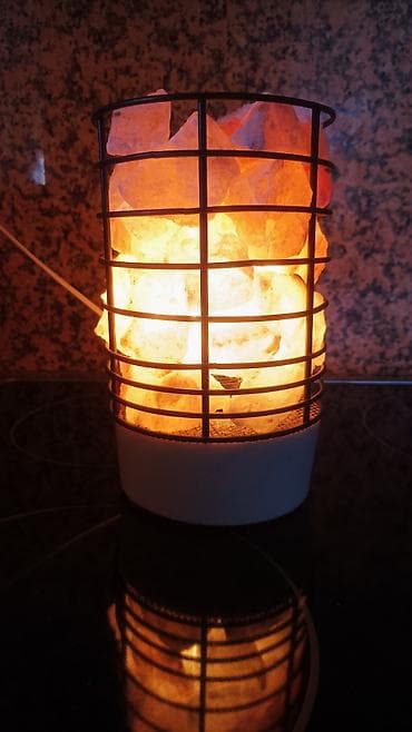 prostirke za plažu decathlon: Ručno rađene i unikatne lampe sa komadima himalajske soli u staklenoj — 4