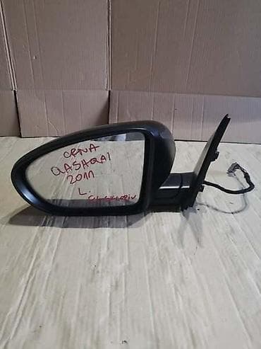 folija za retrovizore: RETROVIZOR LEVI (BOJA CRNA) ZA NISSAN QASHQAI OD 2006. DO 2013. GOD — 2