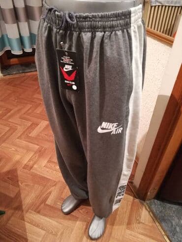 kompleti od viskoze: Donji deo trenerke, 3XL (EU 58), Nike, bоја - Siva, Pamuk — 2
