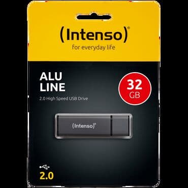 medion ssd: USB Flash drive 32GB ALU Line, crna boja, materijal Aluminijum — 1