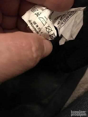 crne zvonaste pantalone: Original RICHMOND pantalone 34 NOVE 100% cotton Crna boja Polustruk — 5