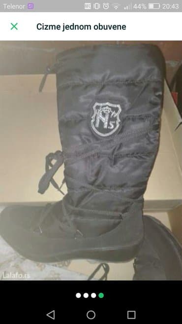 tople cizme za zimu: High boots, 38 — 3