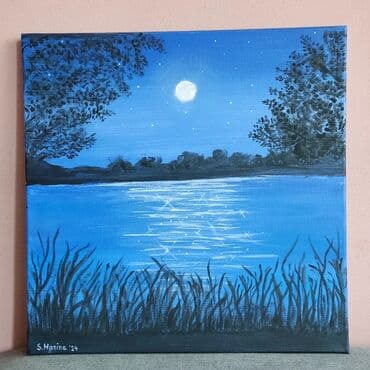 dobro jutro dobar dan slike: Slika, 40 x 40 cm, Novo — 4