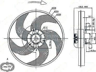 polovne pizza peci: VENTILATOR KABINE ZA PEUGEOT 206, 206 PLUS OD 1999. DO 2006. GOD. | — 5