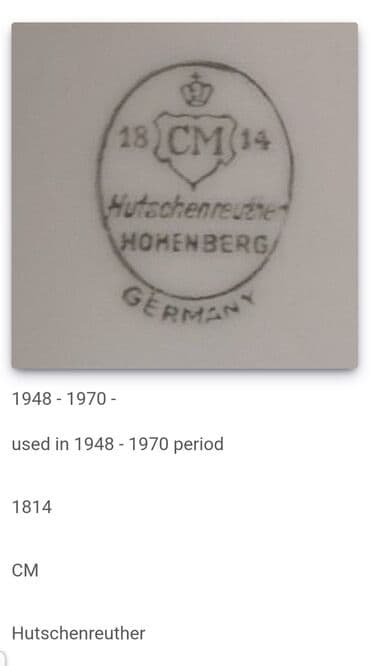 metalac solje za kafu cene: Solje za kafu,caj 1948 do 1970te.Nemacke Hutschenreuther. Solje — 3