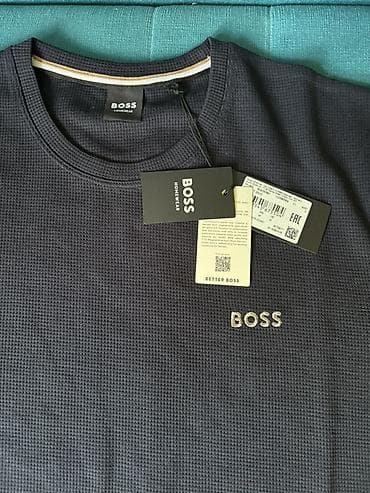 kožna jakna s: BOSS Homewear muška majica kratkih rukava - Model: BOSS Homewear — 2