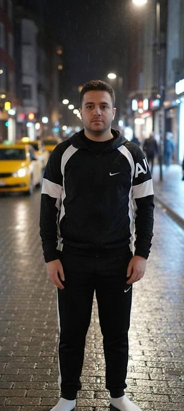 majica velicina m: Muški sportski komplet – dukserica sa kapuljačom i donji deo — 2