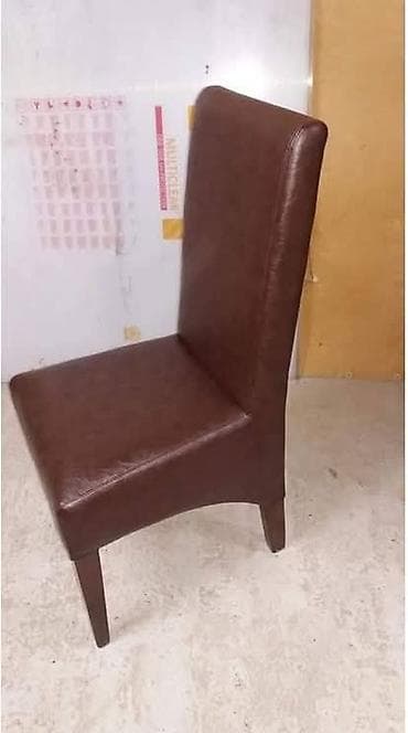 stolice na sklapanje akcija: Tapacirane trpezarijske stolice – više komada - Model: visoko — 6