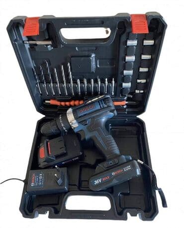 srafilice: Aku Šrafilica 36V sa cekicem i alatom Cena 5500 dinara+Ptt Poseduje — 1