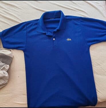 Trenerke: Majica na kratke rukave, M, XL, Lacoste, bоја - Bela, Pamuk — 2