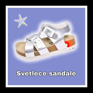 opposite obuca beograd: Predivne extra lagane svetlece sandalice Turski kvalitet i udobnost — 2