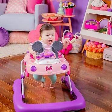 hm jakne za decu: KIDS II Disney Dubak 3‑u‑1 Minnie Mouse Go, Go Bows™ (uzrast 6–24 — 5