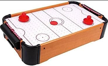igrice za decake: MINI VAZDUŠNI HOKEJ – STONA IGRA ZA 2 IGRAČA Garancija 3 godine ✅ — 1