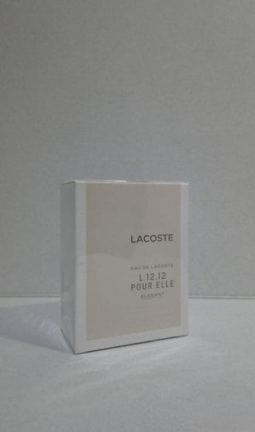 lacoste sandale: LACOSTE EAU DE L.12.12. POUR ELLE ELEGANT EDT 90ML | Lacoste Eau de — 1