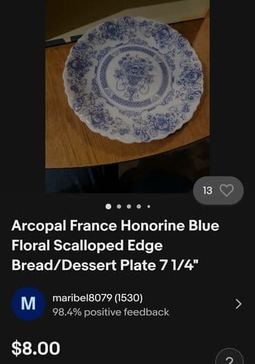 privesci za samoodbranu: Servis arkopal tanjira iz 80ih.god Francuska,za 6 osoba. Akopal — 3