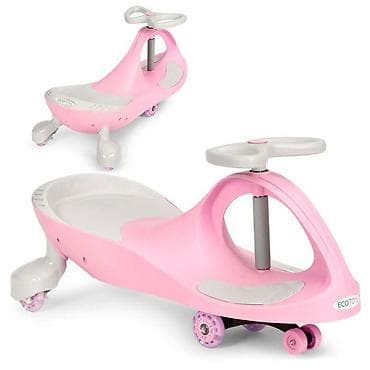 guralice hodalice za bebe: Wiggle guralica za decu sa LED točkovima – Pink – EcoToys Šifra — 2