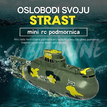 Autosedišta: Nova RC podmornica. Ima punjivu bateriju koja se puni preko USB kabla — 1