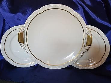 cajnik sa filterom: Servis za torte,kolace 1929 do 1972g. Edelstein Bavaria. Servis za — 5