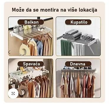 spajdermen posteljina za decu: Zidni sklopivi nosač/polica za odeću i peškire Ik - Multifunkcionalan — 2