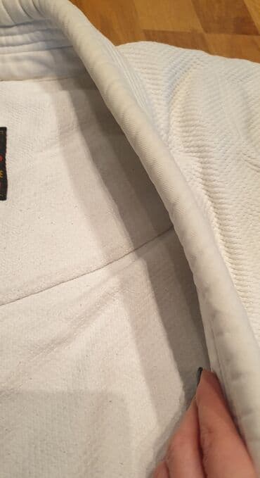 Kids' Clothes: DANRHO Judo Kimono Uniforma Ultimate 750 IJF Bela. Kimono i donji deo — 7