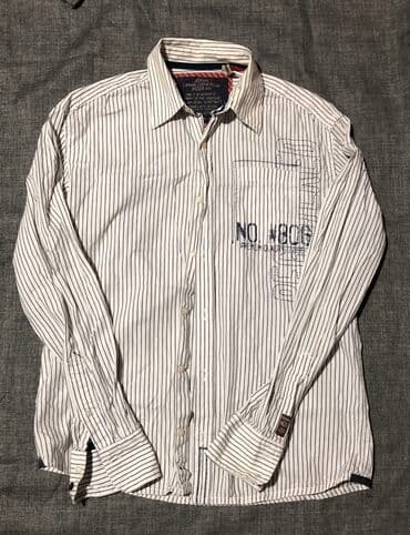 nike air max invigor muske: Shirt Long sleeves, M, s.Oliver, color - White, Cotton — 3