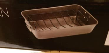 forma ideale donji kuhinjski elementi: ROSMARINO-BAKER GOLDEN NON STIK ROASTEN PAN VISINA 140 -8CM DUZINA — 1