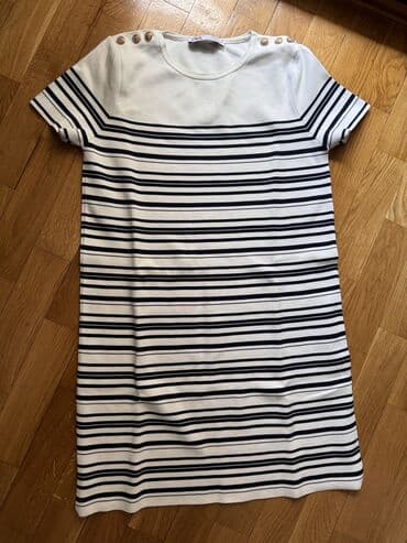 haljine afrodita: Zara M (EU 38), color - Multicolored, Short sleeves — 1