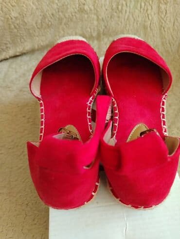 espadrile sa platformom: Espadrile, Safran, 37 — 2