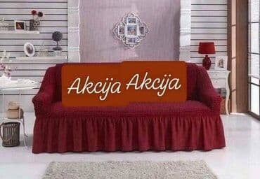 Navlaka za trosed
Boja: bordo
Cena 2700 din