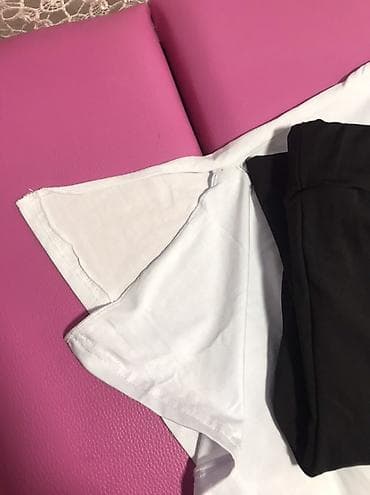 bogner ski pantalone: Adidas komplet – majica i trenerka - Gornji deo: bela kratka majica — 3