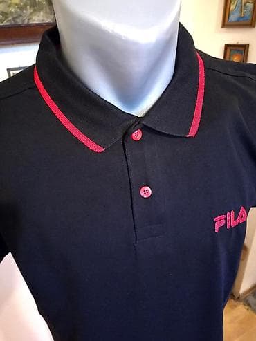 ps odela: Men's T-shirt Fila, bоја - Crna — 2