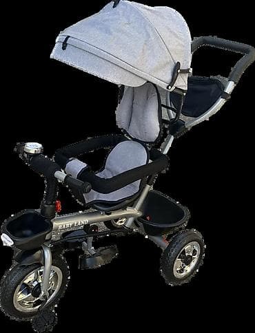 TRICIKL TS5019 SIVI – udoban tricikl i guralica u jednom, idealan za