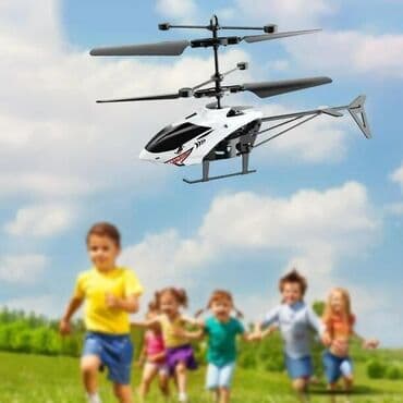 kombi igracka: RC mini helikopter sa koaksijalnim rotorima i USB punjenjem - Lagan i — 7