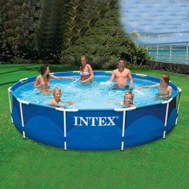 bazen svrljig: BAZEN INTEX 366x76cm Bazen Metal Frame 366x76cm INTEX sa metalnom — 2