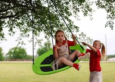 Tanjir ljuljaška za dvorište – kružna “swing saucer” - Velika okrugla