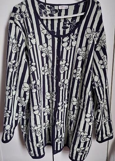 XL, Pamuk, Na kopčanje, Prugasti