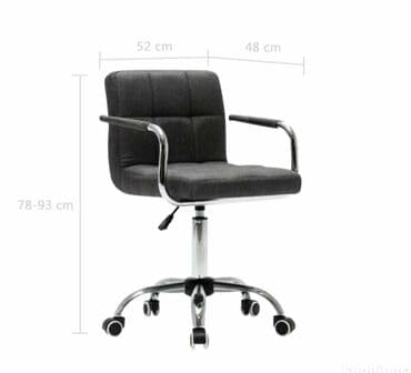 barske stolice uradi sam: Potpuno nove kancelarijske stolice manjih gabarita. Celicni-hromirani — 1