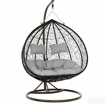 forma ideale ormari akcija cene: Dvosed viseća ljuljaška – jaje - Prostrana dvosed korpa jajastog — 2