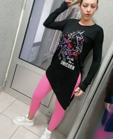 M, Pamuk, bоја - Crna