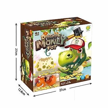 Društvena igra – Dino Money (šifra: 11/14790-91-100) Pripremite se za
