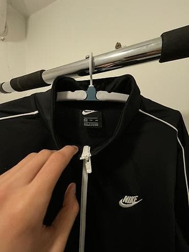 plišane trenerke: Trenerka Nike, bоја - Crna — 2
