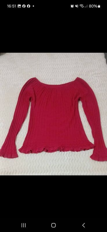 Jackets, Coats, Vests: Paket ženske garderobe – 4 komada 1) Pletena haljina, tamno braon - — 14