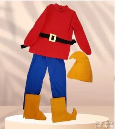 deda mraz kostim za decu: KVALITETAN kostim Snežana i 7 patuljaka - Kostim patuljak vilenjak elf — 2