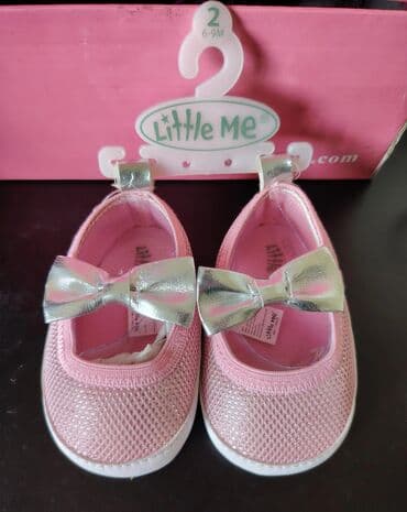 Komplet dečije obuće za bebe velicina 2 1) Patike za bebe, bele sa