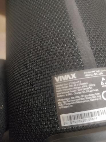 drzac za kartice: VIVAX BS-211 Bluetooth zvučnik - Prijenosni bežični zvučnik sa — 5