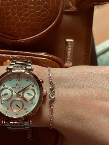 fossil narukvice za satove: Lančana narukvica, Materijal: Srebro — 3