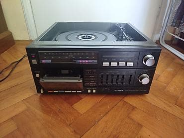 iphone polovni: Stari retro madio sa gramofonom i kasetom.Nema poklopac,ruka sa iglom — 1