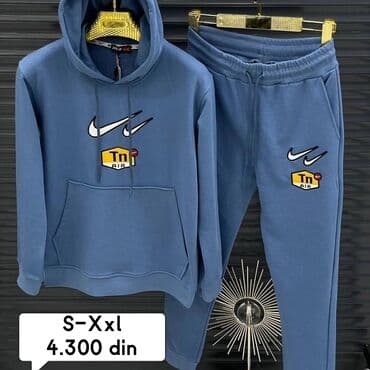 tn bijele: Komplet, S, Nike, bоја - Svetloplava — 1