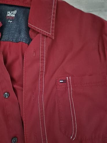 galileo košulje: Košulja Tommy Hilfiger, bоја - Bordo — 2