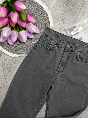 Farmerke: Nove zvonarice Veličina XS Struk po 33-37 cm Dužina 101 cm Za sve — 3